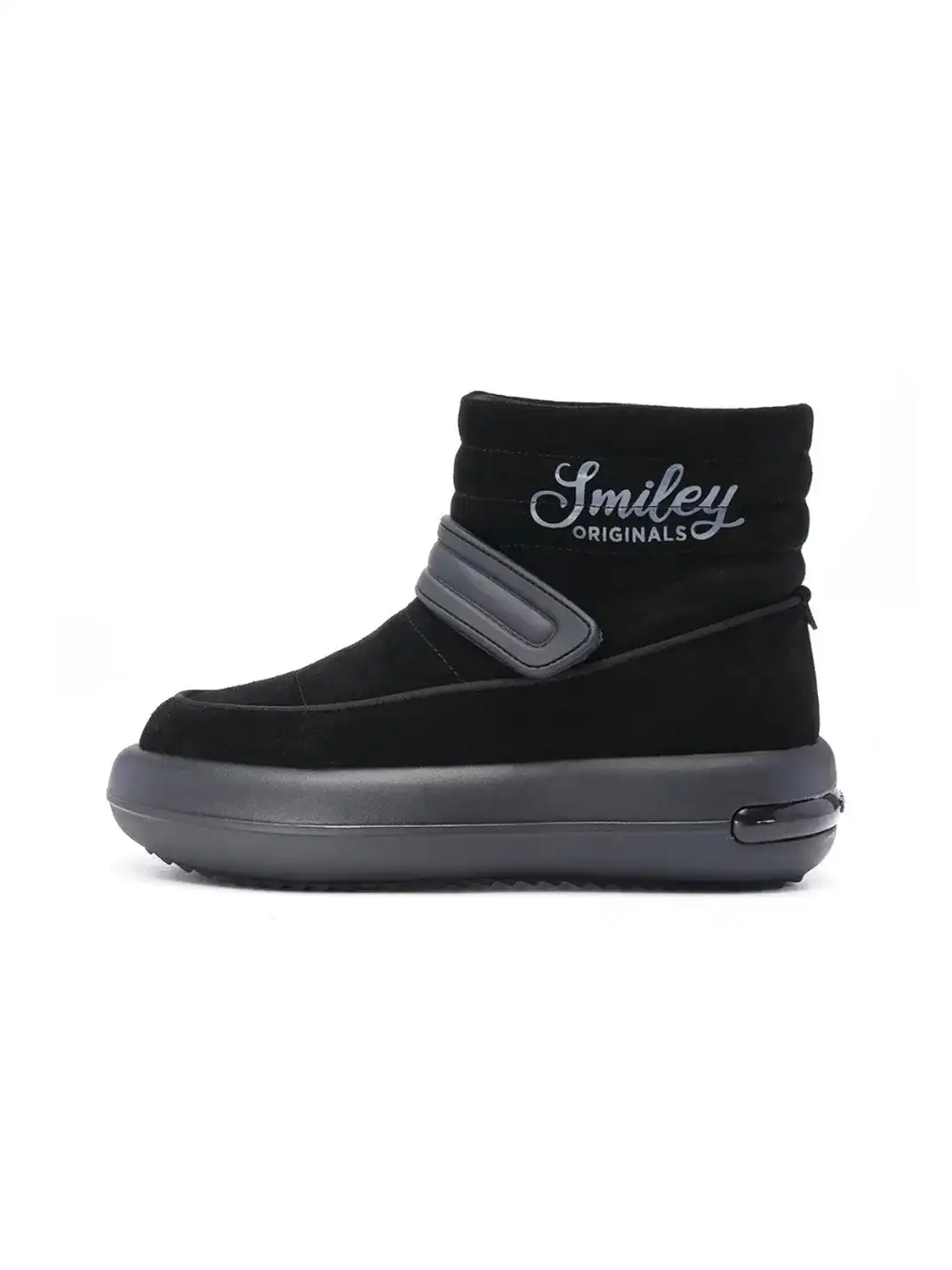 SMILEY丨Split Leather Thermal Snow Boots - Lightweight Foam Sole