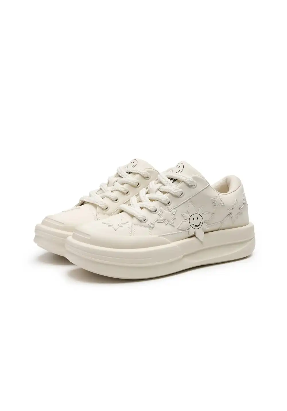 SMILEY丨Dynamic Skate Shoes - Split Leather