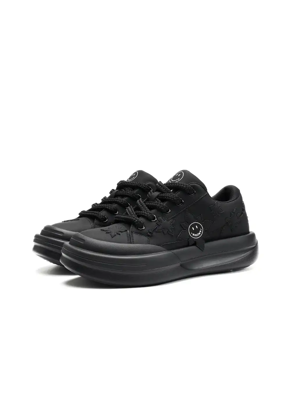 SMILEY丨Dynamic Skate Shoes - Split Leather