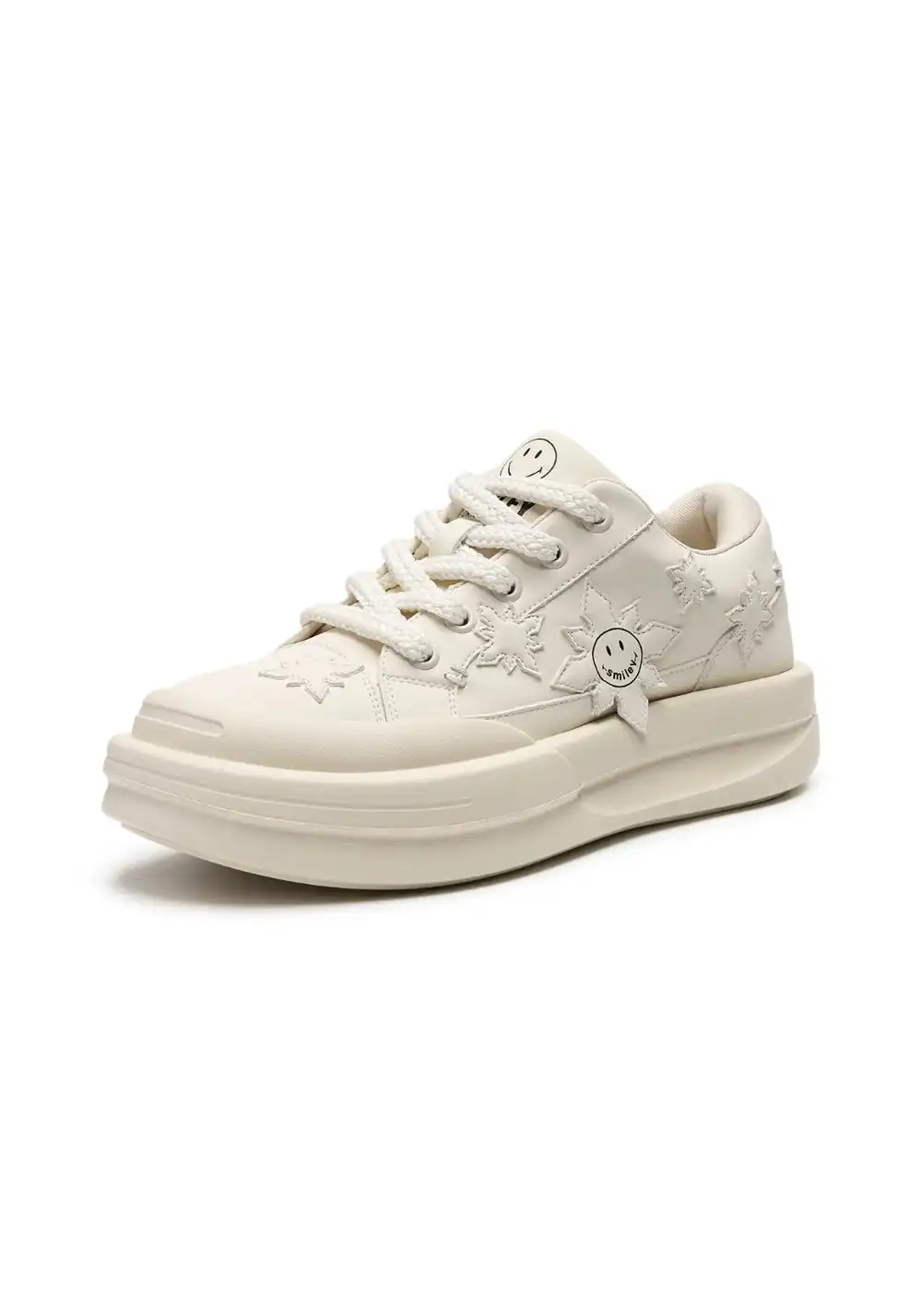 SMILEY丨Dynamic Skate Shoes - Split Leather
