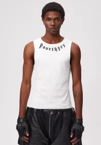 Fourth3ex丨Sanskrit Sword Print Tank Top