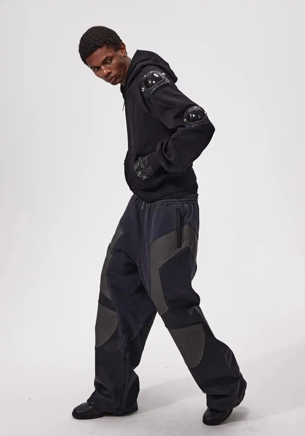 Fourth3ex丨Custom Armor Racing Hoodie - Streetwear