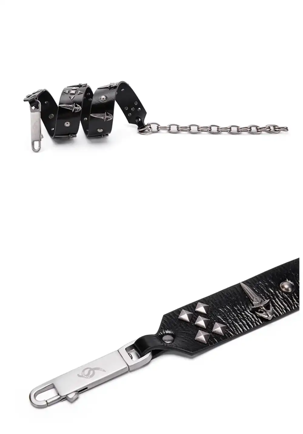 Fourth3ex丨Medieval Leather Chain Belt