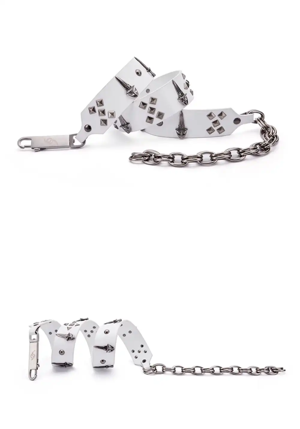 Fourth3ex丨Medieval Leather Chain Belt