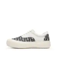 SMILEY丨Classic Print Canvas Sneakers