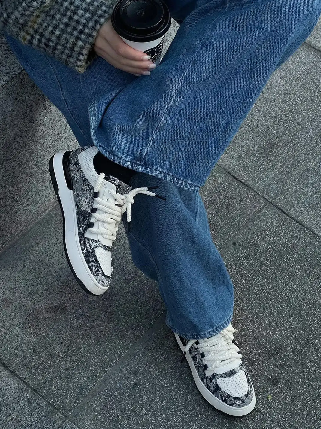 SMILEY丨Classic Print Canvas Shoes