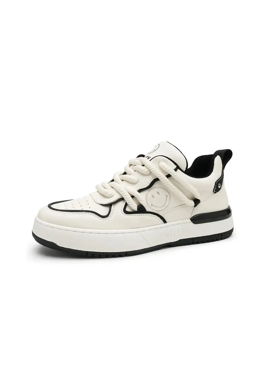 SMILEY丨Split Leather Skate Shoes
