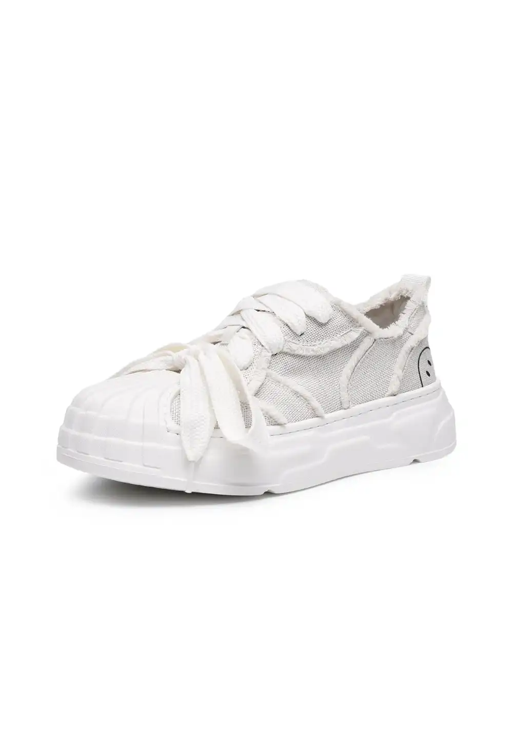 SMILEY丨Tassel Canvas Sneakers