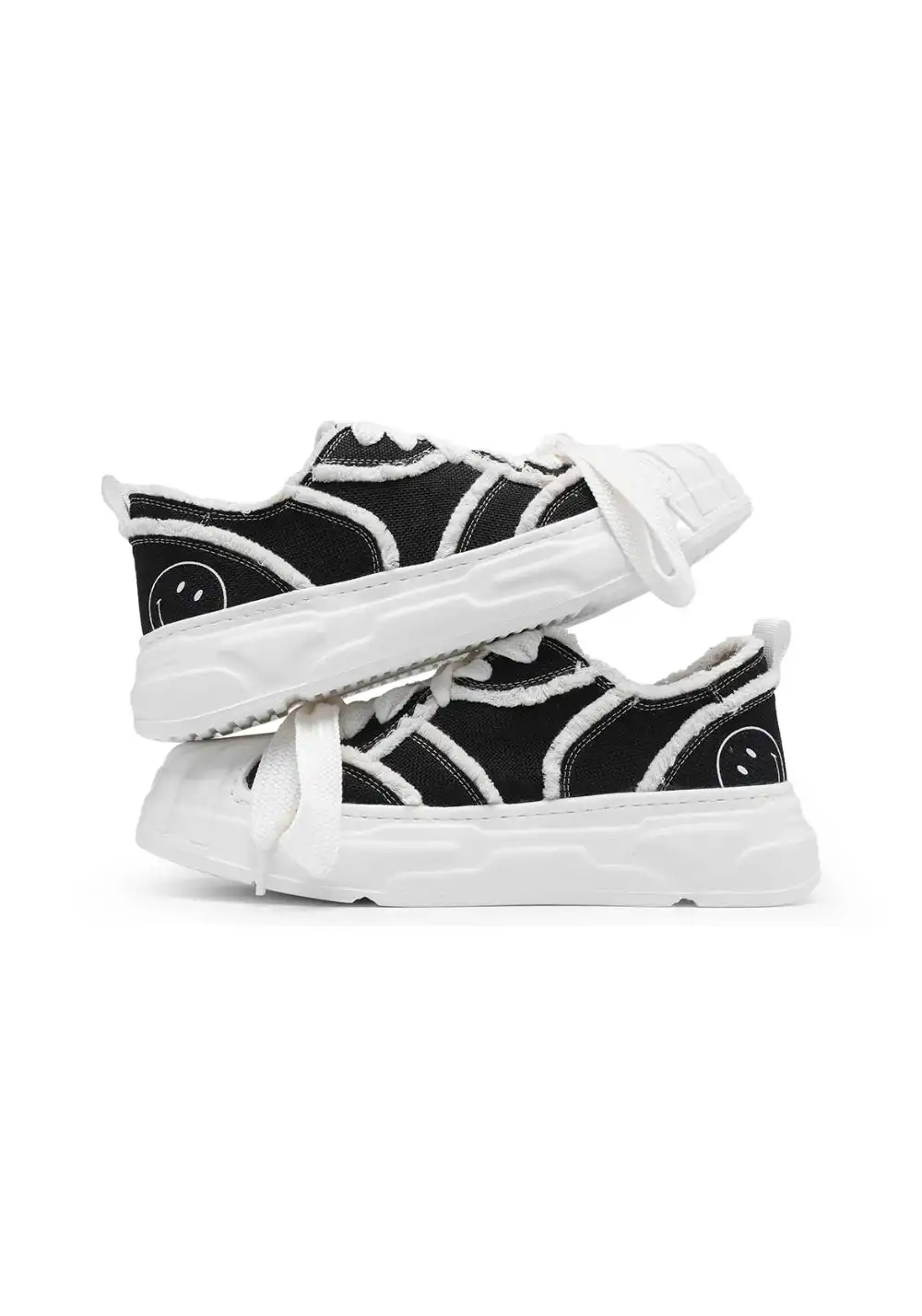 SMILEY丨Tassel Canvas Sneakers