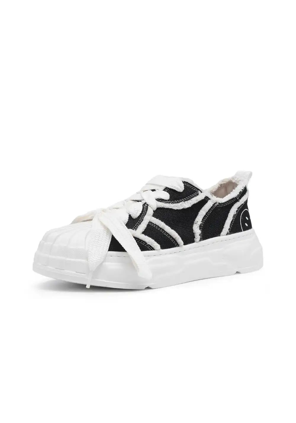 SMILEY丨Tassel Canvas Sneakers