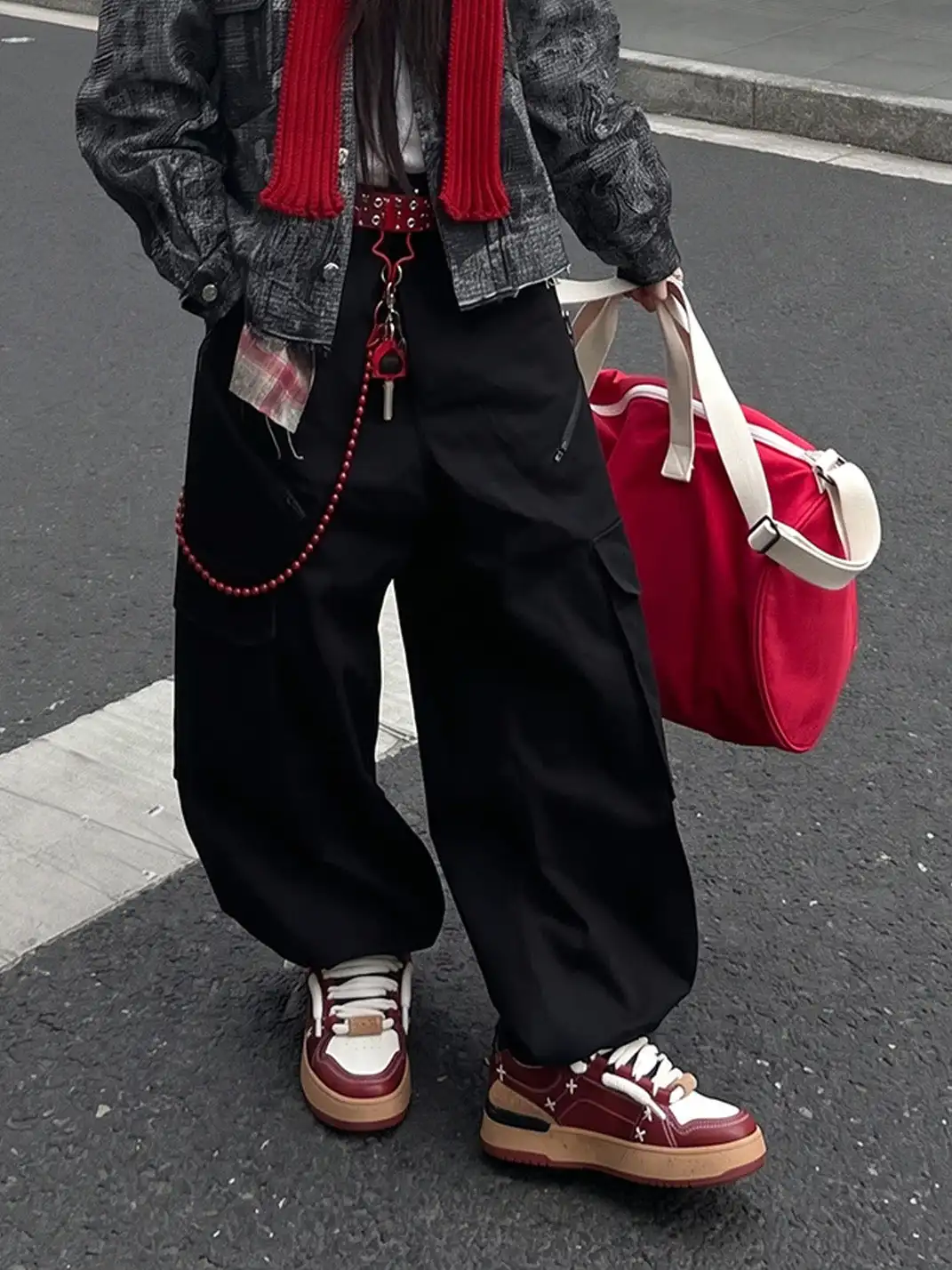 SMILEY丨Men's Leather Skate Shoes