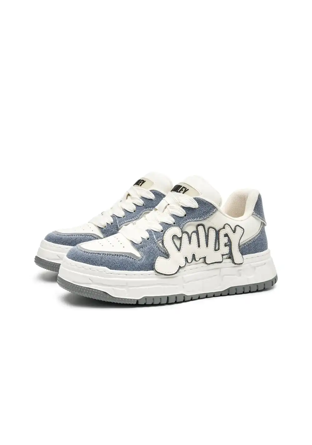 SMILEY丨Men's Split Leather Skate Shoes (Trendy)