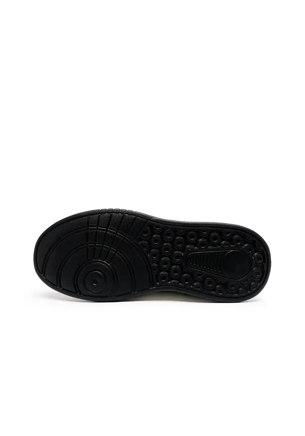 SMILEY丨Split Leather-Fabric Classic Skate Shoes