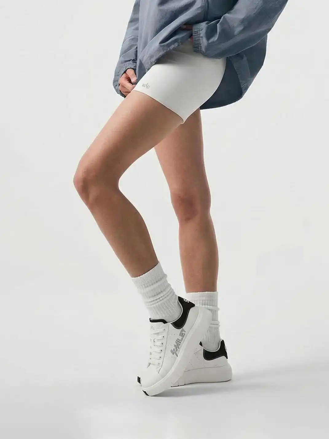 SMILEY丨Men's Laced Split Leather Skate Shoes