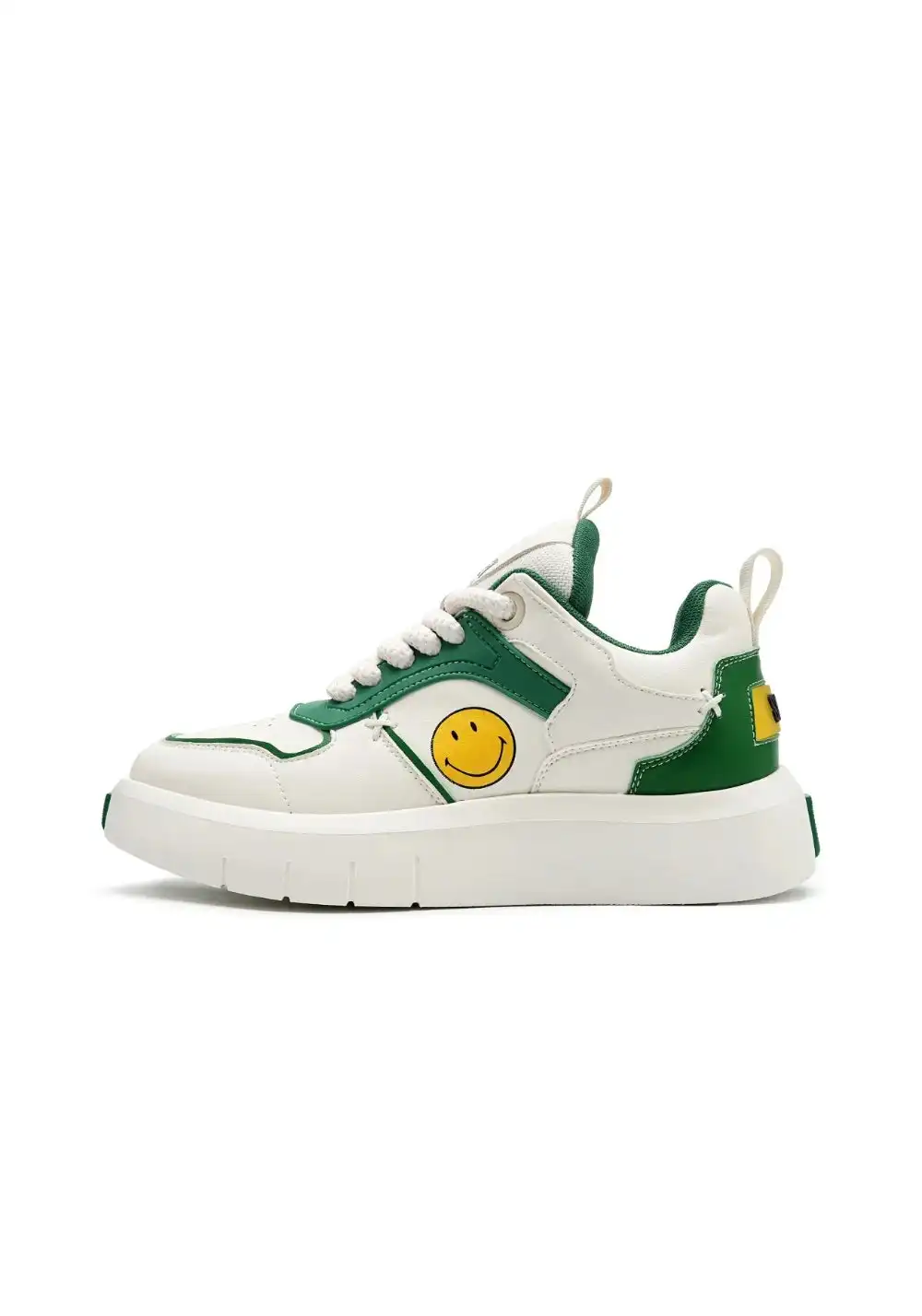 SMILEY丨Versatile Split Leather Skate Shoes