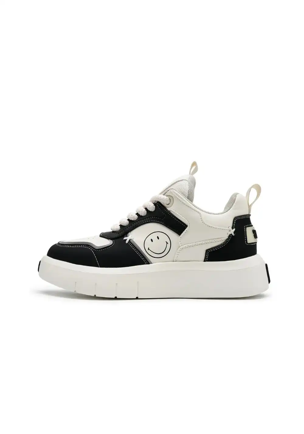 SMILEY丨Versatile Split Leather Skate Shoes