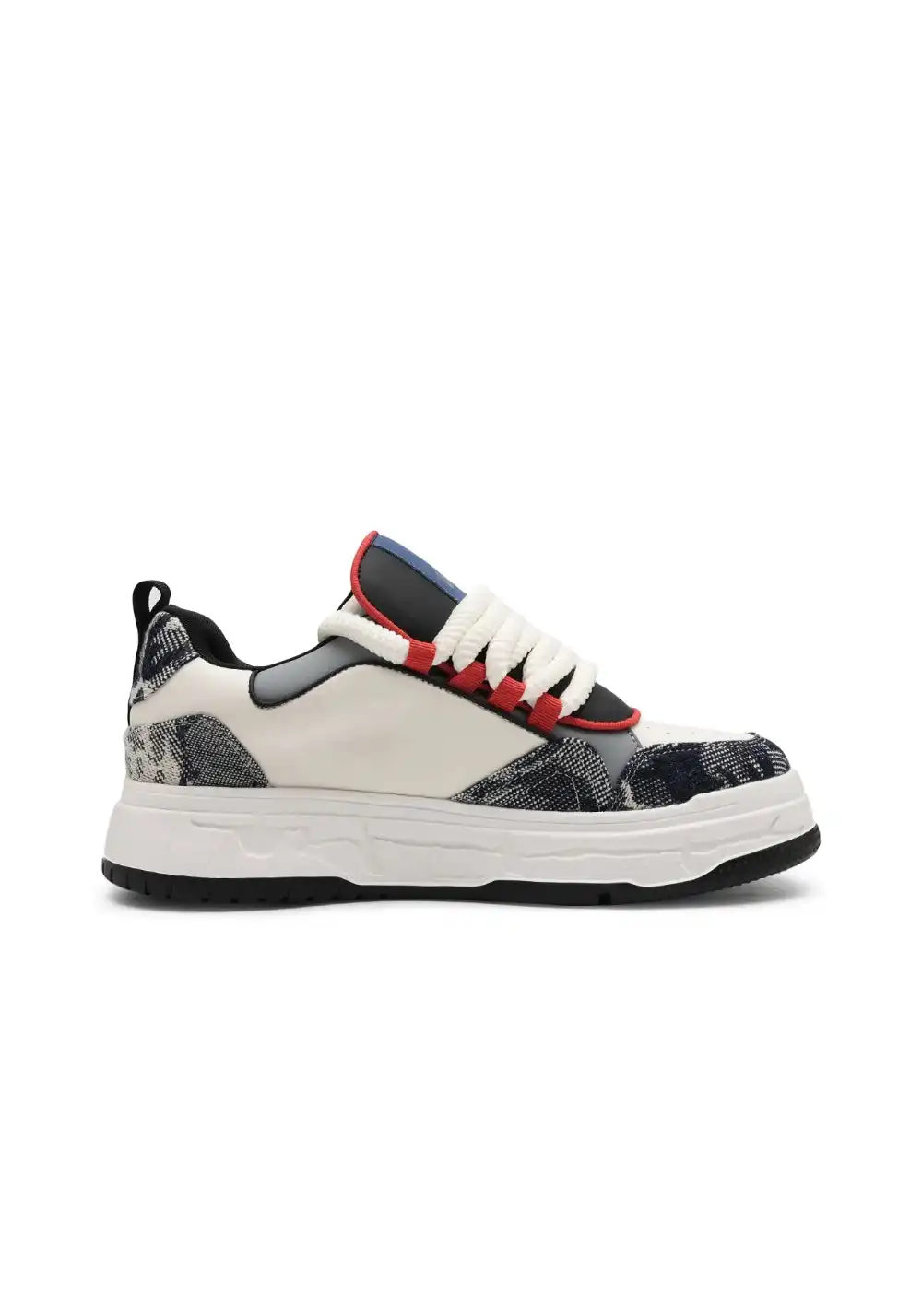 SMILEY丨Men's Synthetic Leather Foam-Sole Sneakers