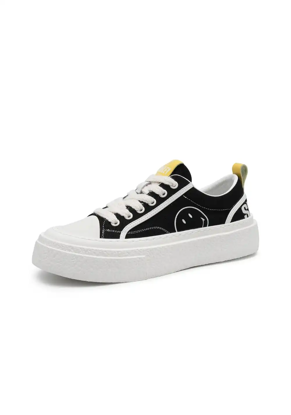 SMILEY丨Classic Smiley Canvas Shoes (Flat Sole)