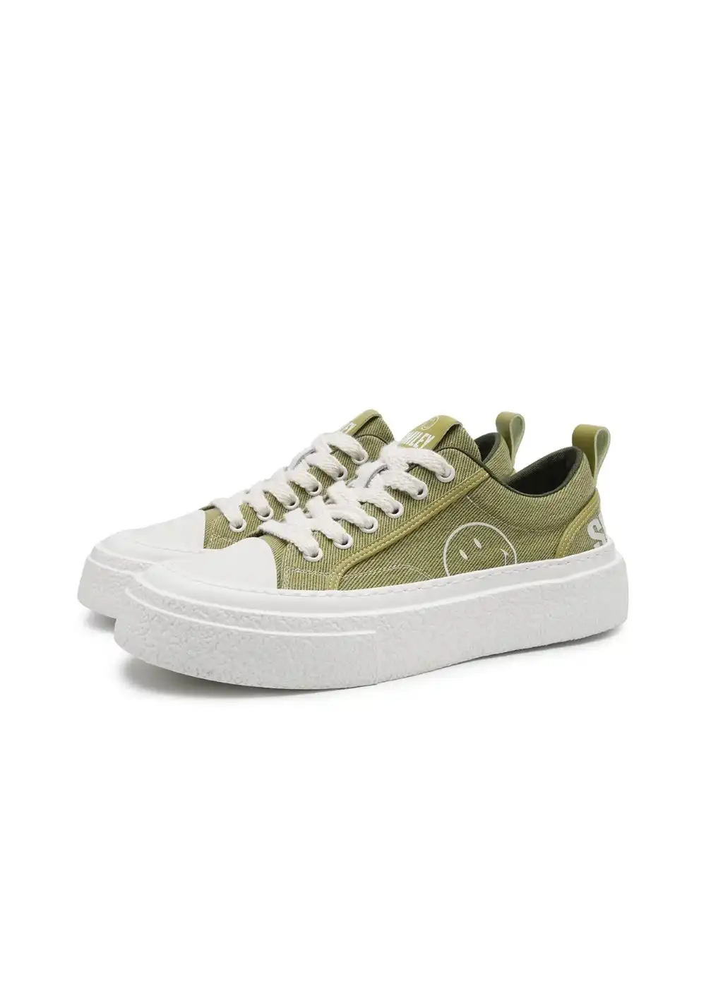 SMILEY丨Classic Smiley Canvas Shoes (Flat Sole)