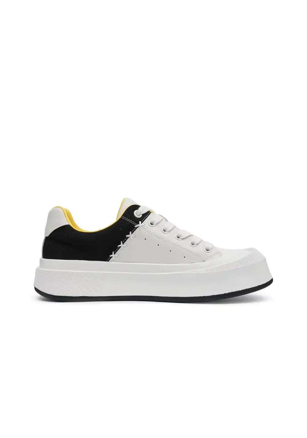 SMILEY丨Men's Smiley Split Leather Skate Shoes
