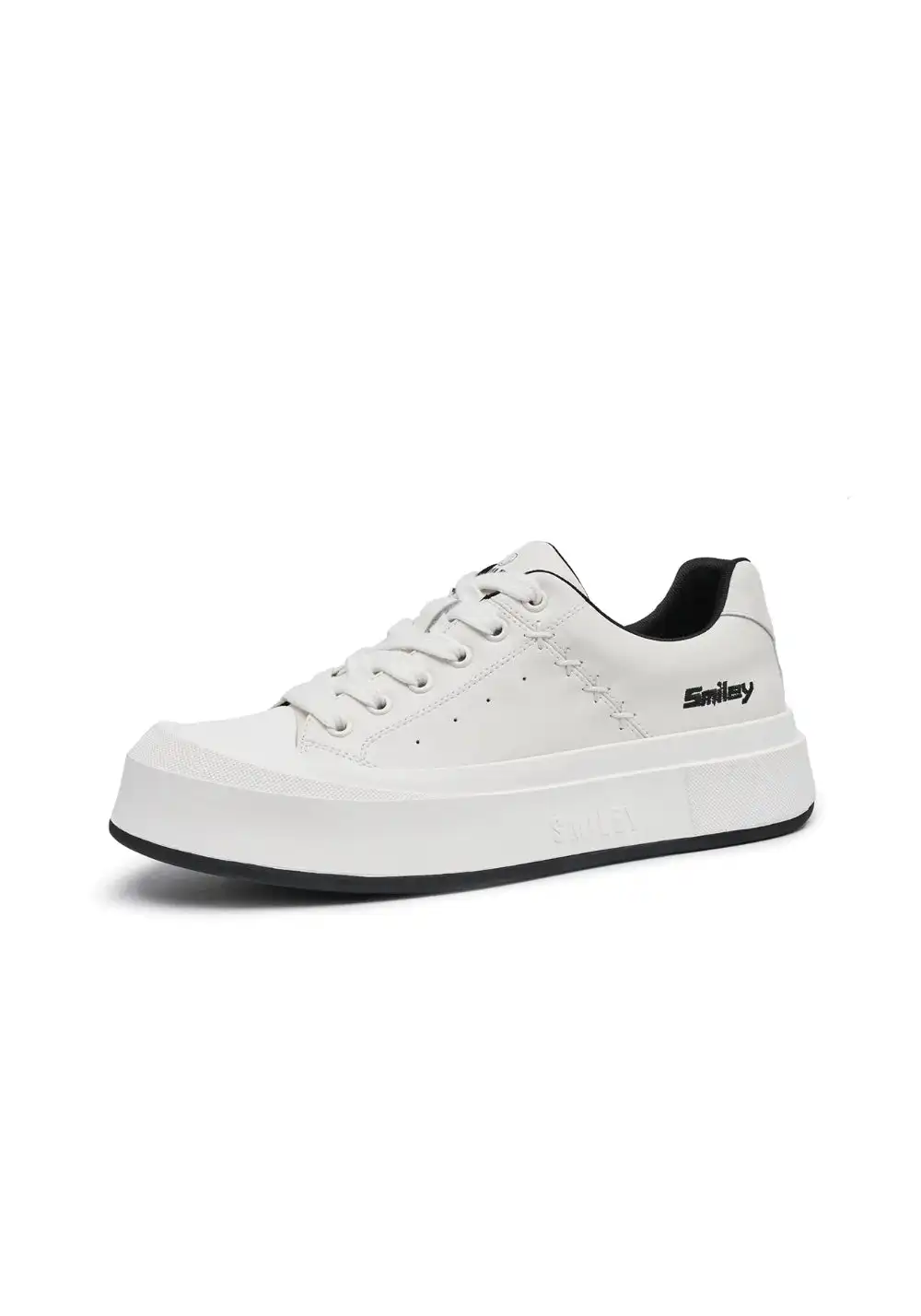 SMILEY丨Men's Smiley Split Leather Skate Shoes