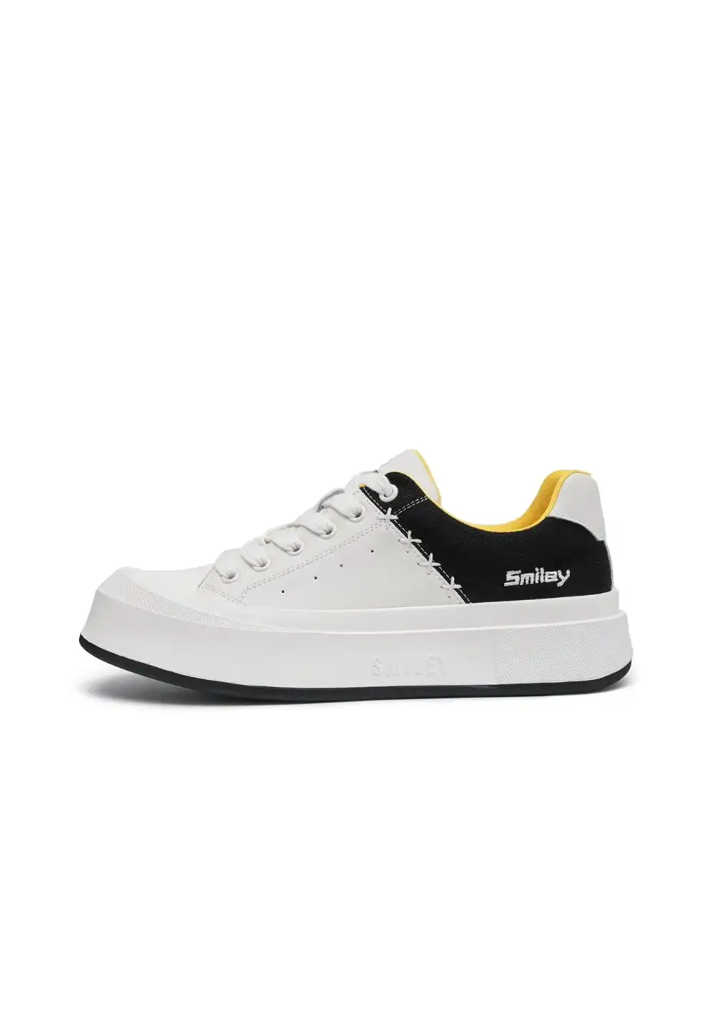 SMILEY丨Men's Smiley Split Leather Skate Shoes