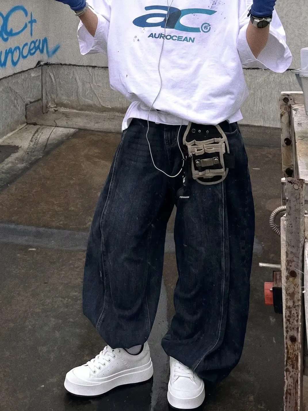SMILEY丨Men's Smiley Split Leather Skate Shoes