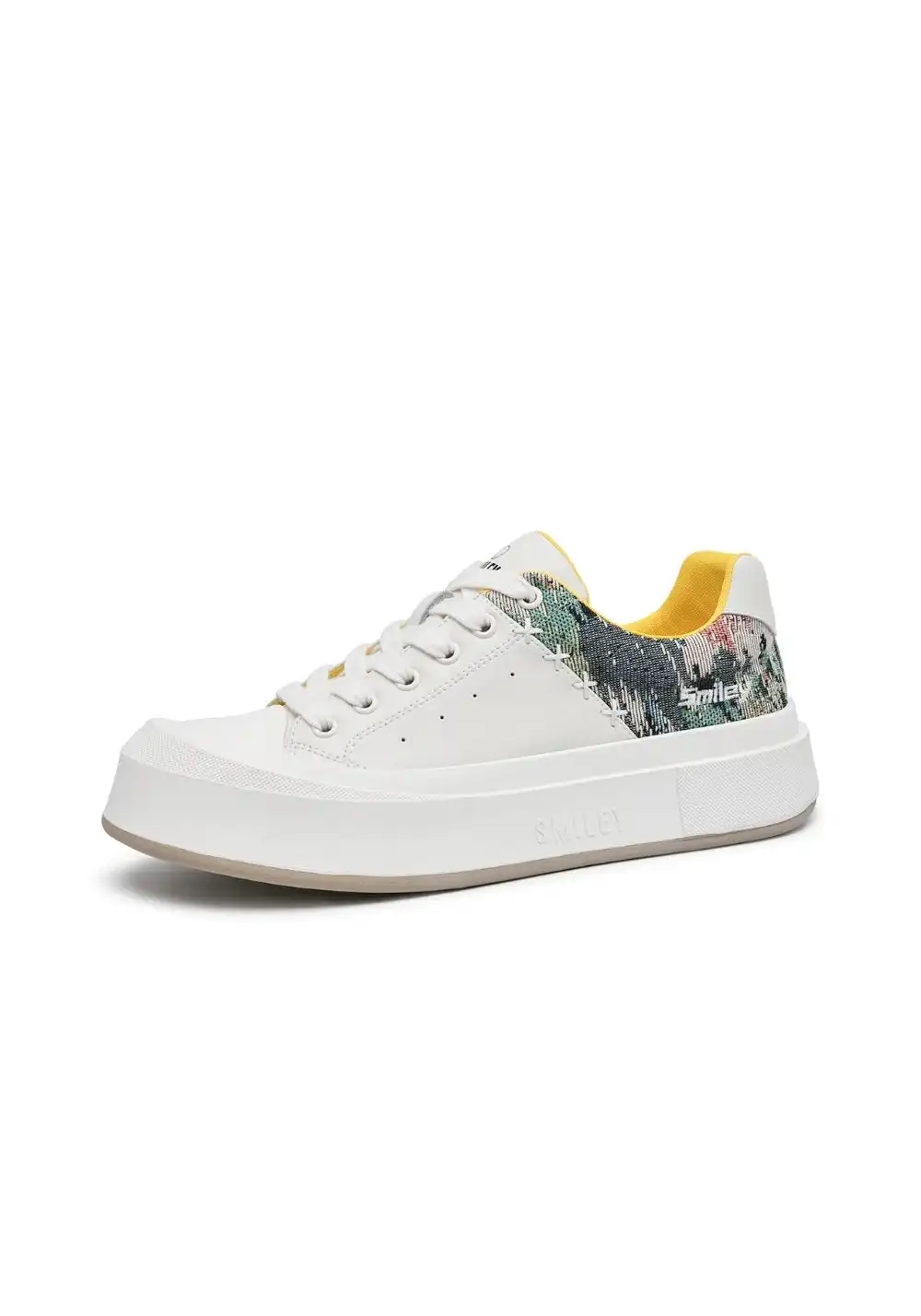 SMILEY丨Men's Smiley Split Leather Skate Shoes