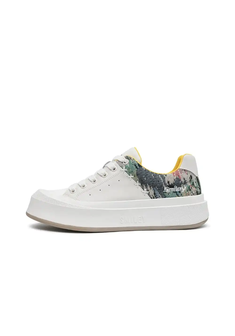 SMILEY丨Men's Smiley Split Leather Skate Shoes