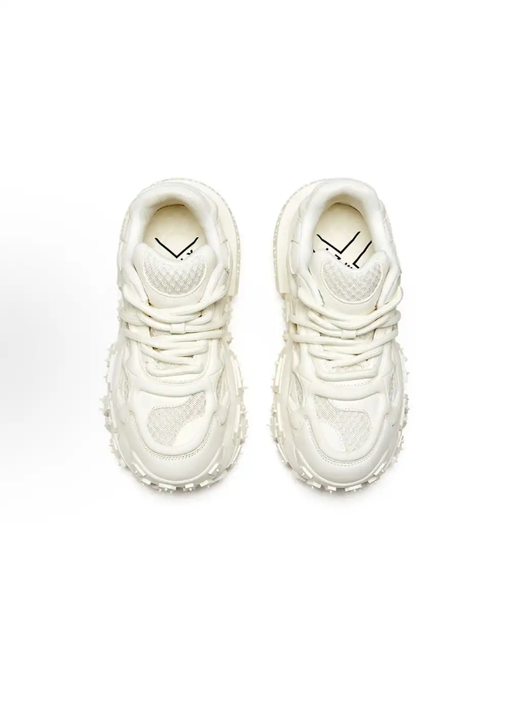 XMZY丨Hollow Leather Chunky Sneakers