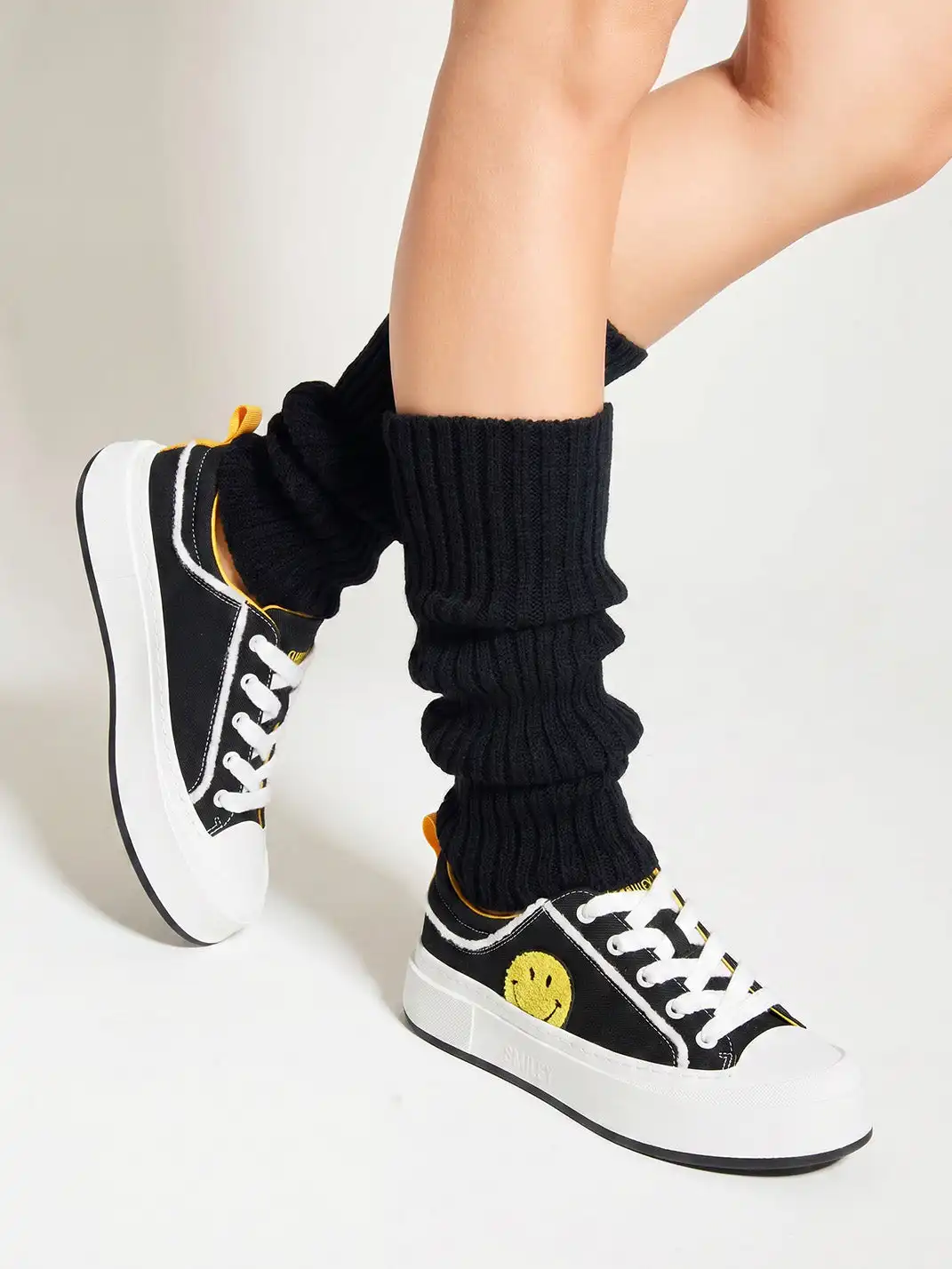 SMILEY丨Smiley Canvas Skate Shoes (Men's)