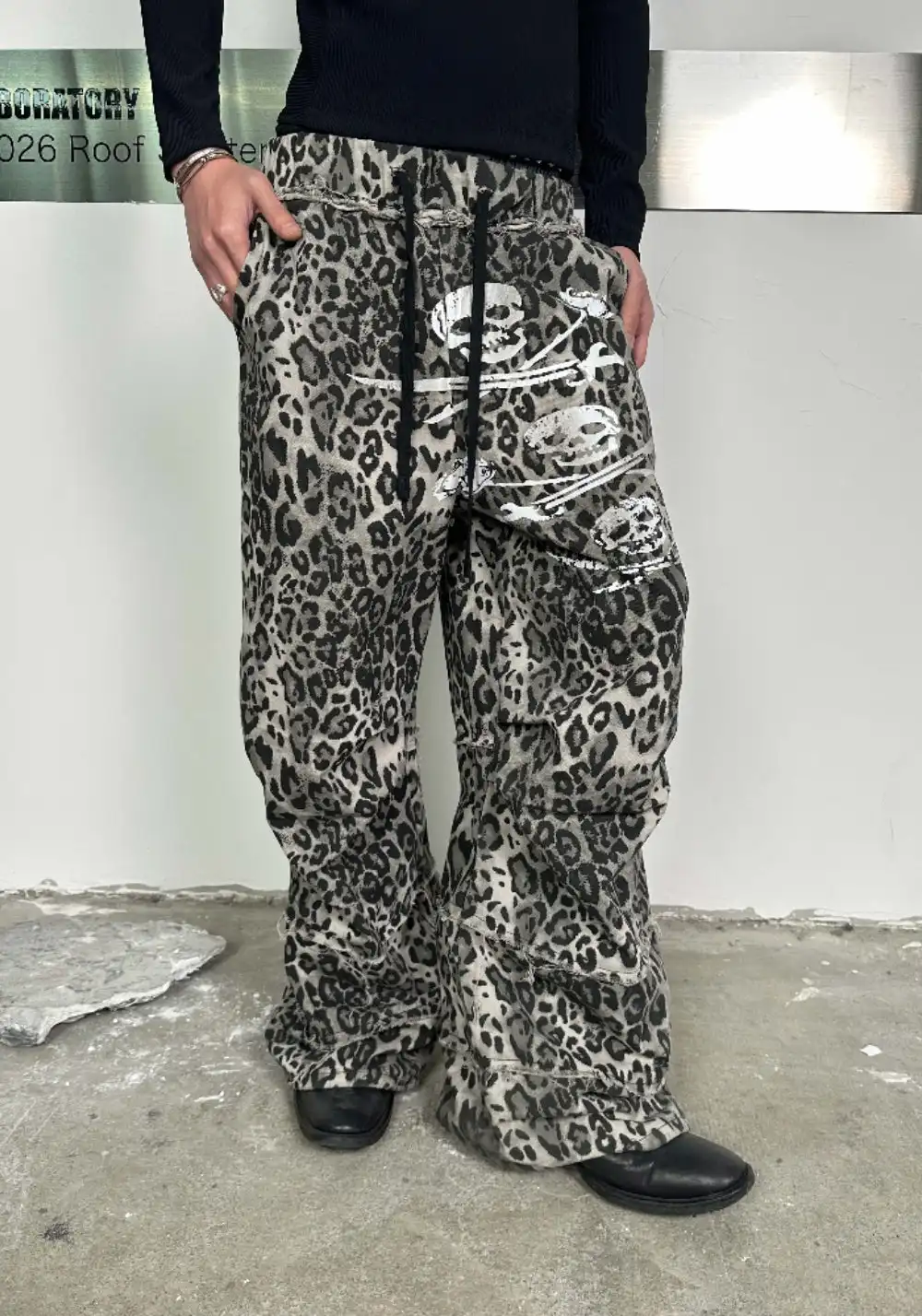 NIGHT LAB (NL)丨Pirate Rose Frayed Cargo