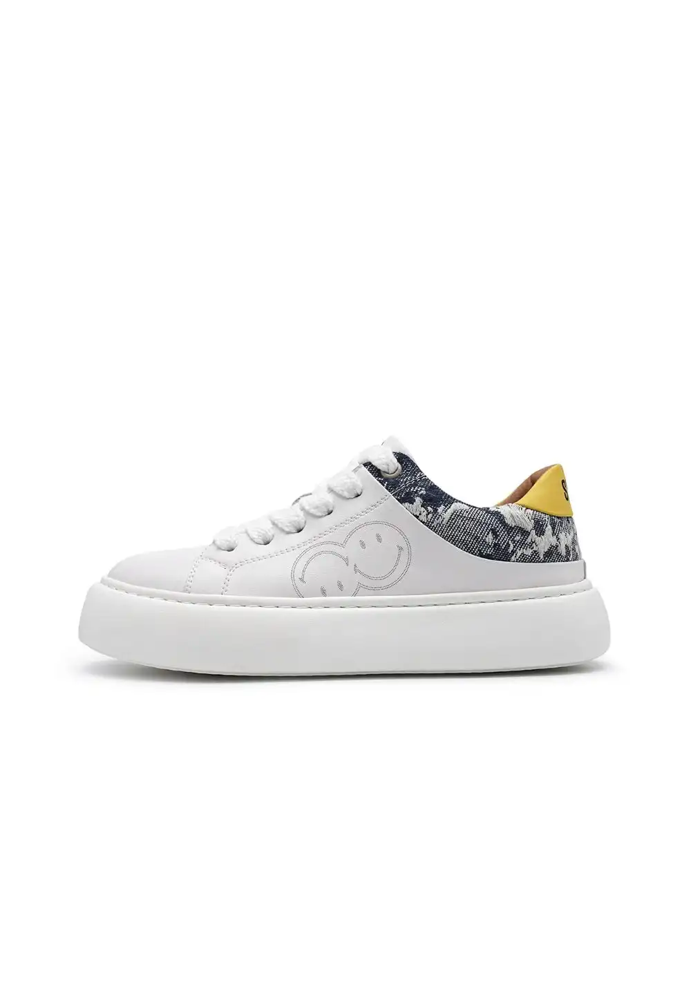 SMILEY丨Men's Lightweight Smiley Leather Sneakers