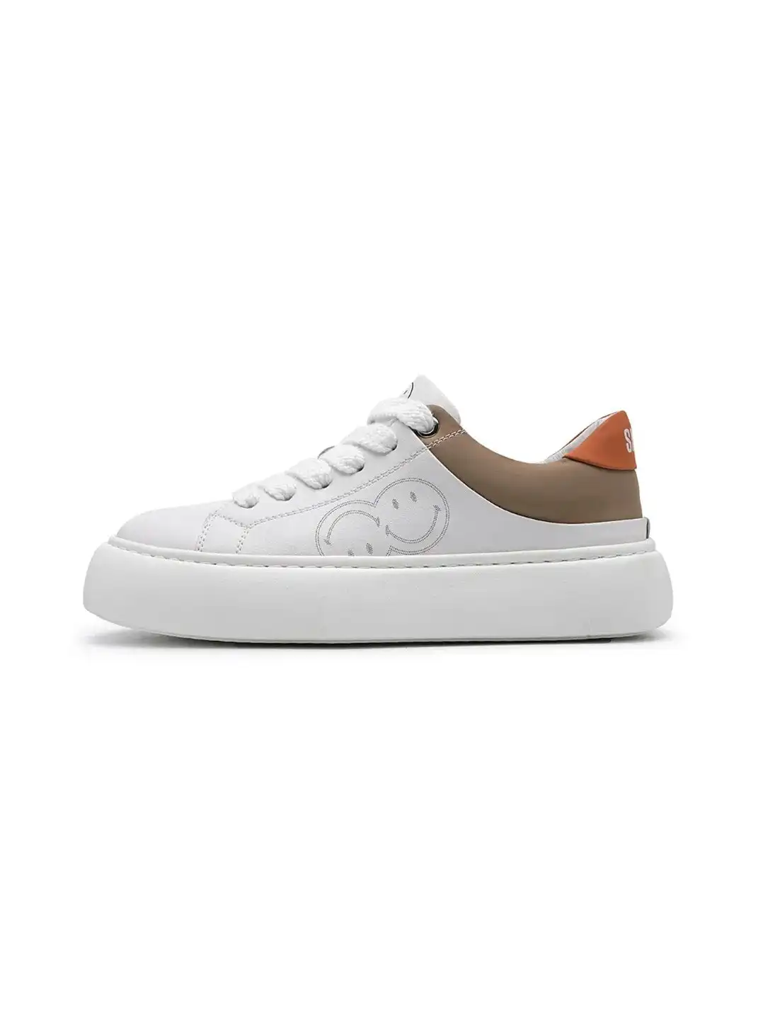 SMILEY丨Men's Lightweight Smiley Leather Sneakers
