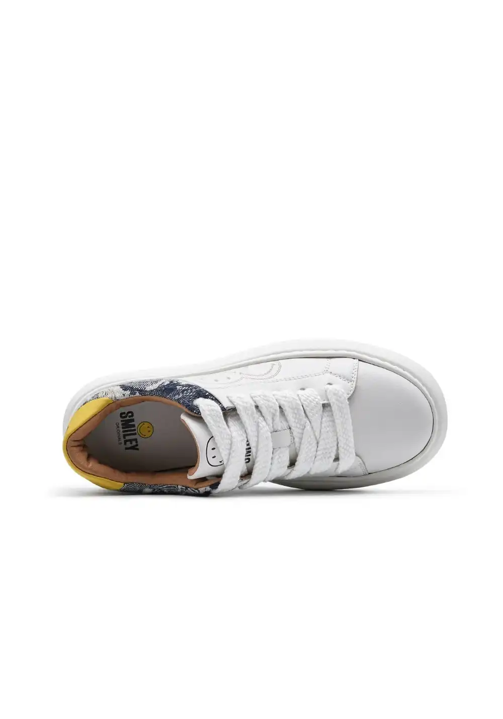 SMILEY丨Men's Lightweight Smiley Leather Sneakers