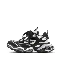 M88M丨Haoyue Chunky Dad Sneakers - Black & Silver