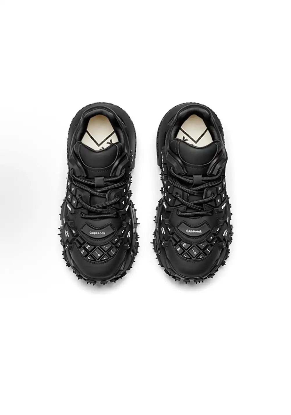 XMZY丨Chunky Keyboard Dad Sneakers -Black