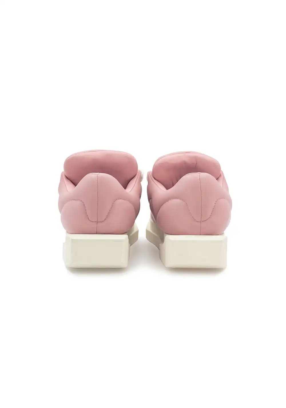 ANCIENT FOSSIL丨Square-Toe Chunky Sneakers (Pink, Women's)