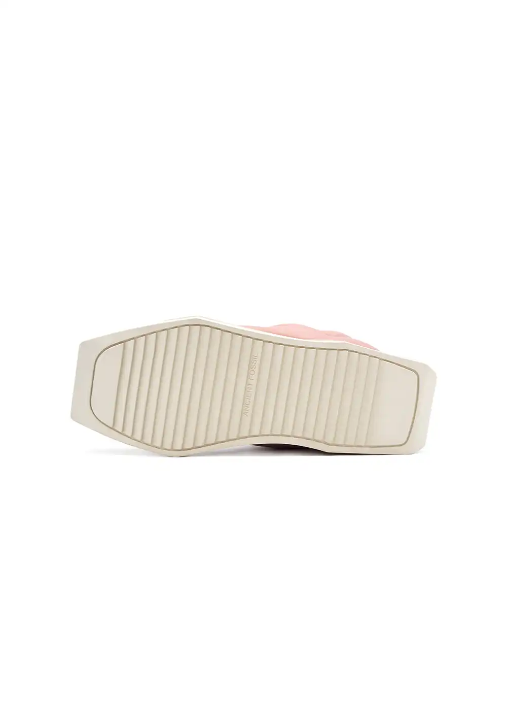 ANCIENT FOSSIL丨Square-Toe Chunky Sneakers (Pink, Women's)