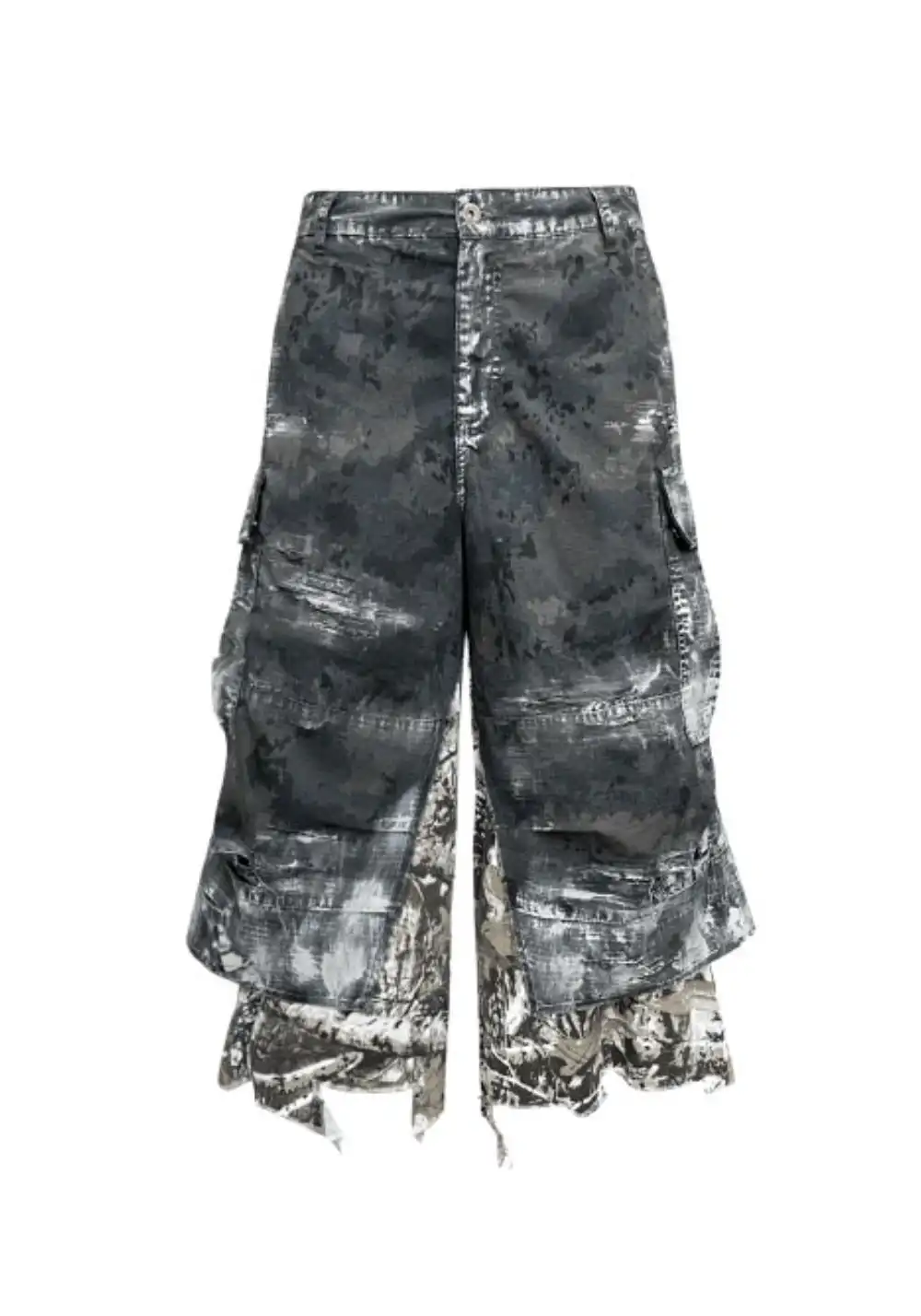 GOJOYJINNI丨Camouflage Cargo Shorts