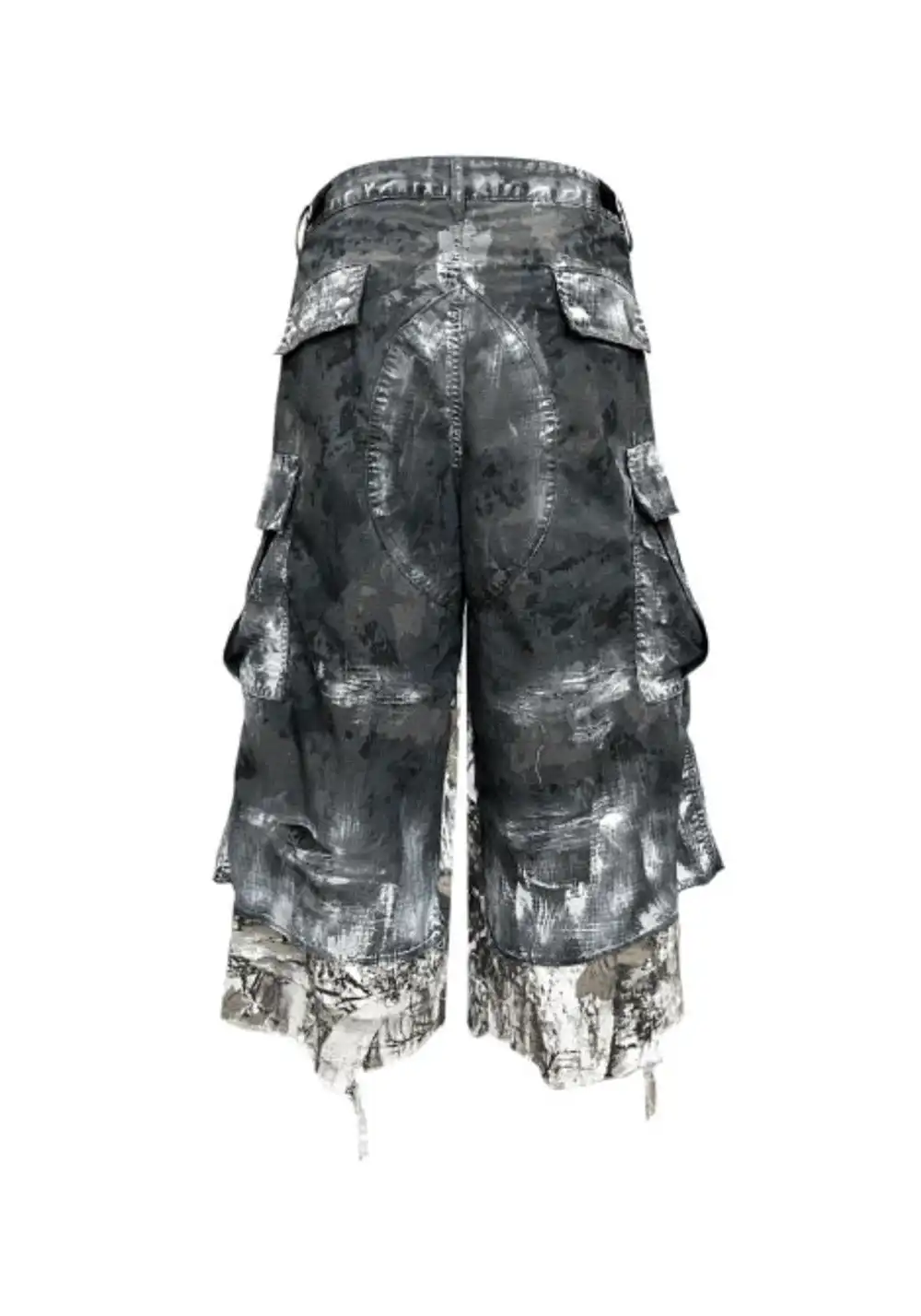 GOJOYJINNI丨Camouflage Cargo Shorts