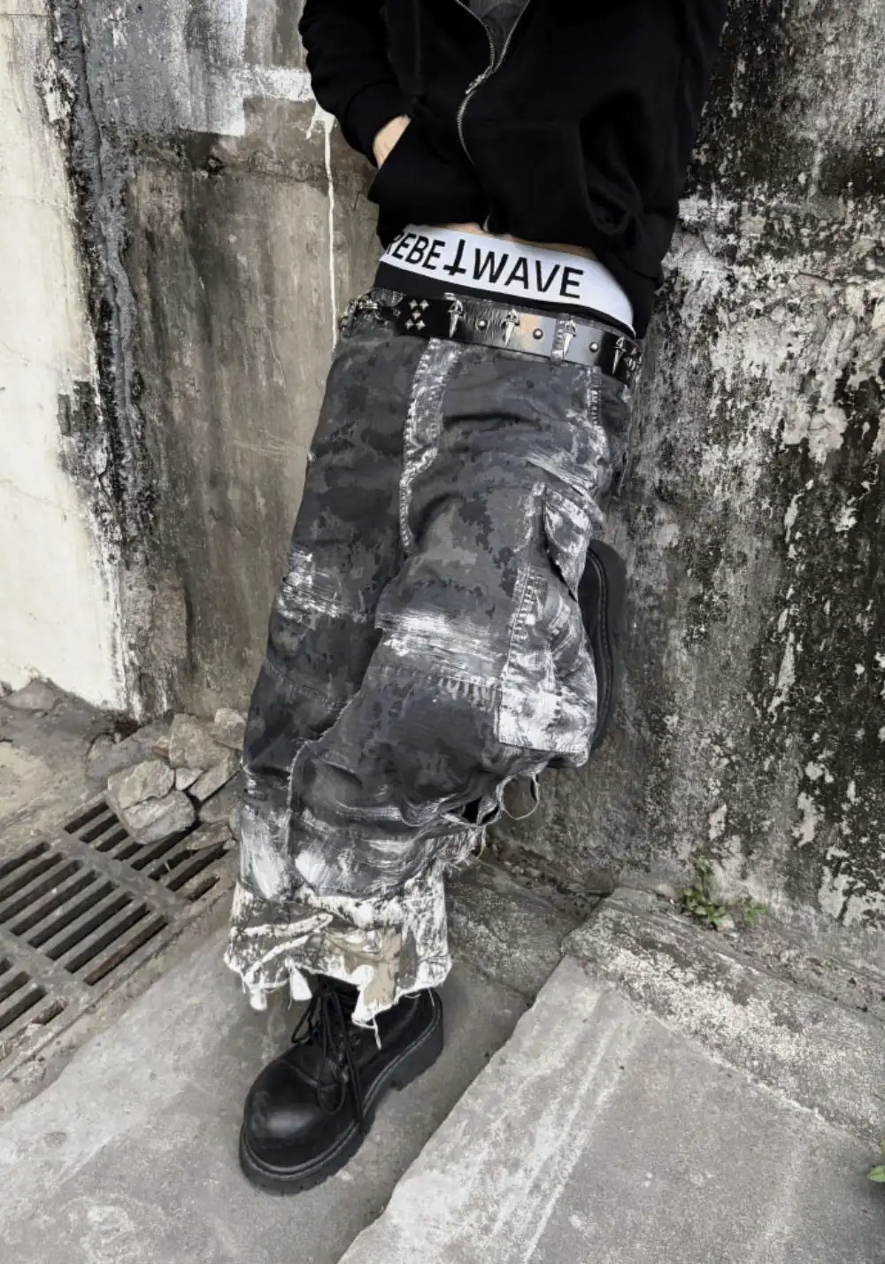 GOJOYJINNI丨Camouflage Cargo Shorts