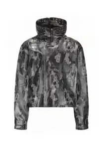 Disark│Cropped N2B Jacket (Deconstructed, All Black)