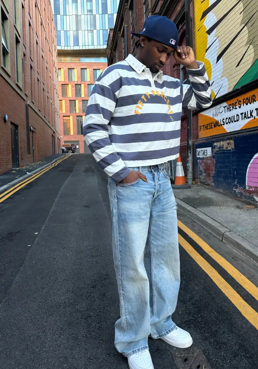 NOIDEA丨Destroyed Flare Jeans