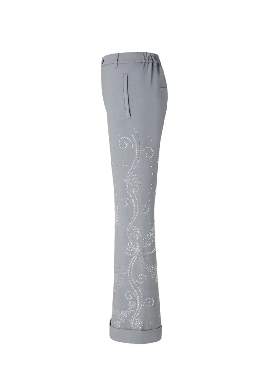NOIDEA丨Wide-Leg Dress Pants (Elegant Drape, Office to Casual) - 3