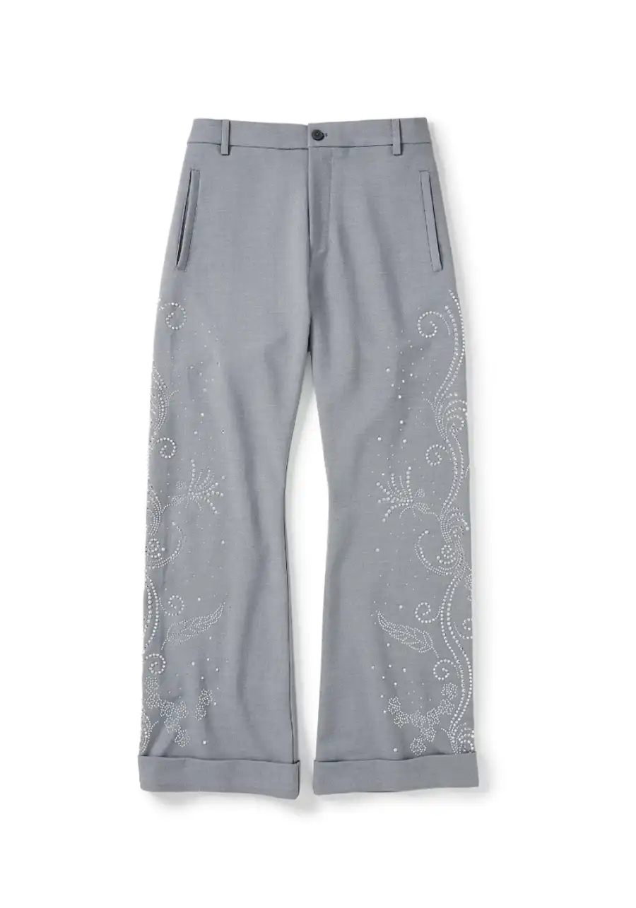 NOIDEA丨Wide-Leg Dress Pants (Elegant Drape, Office to Casual) - 2