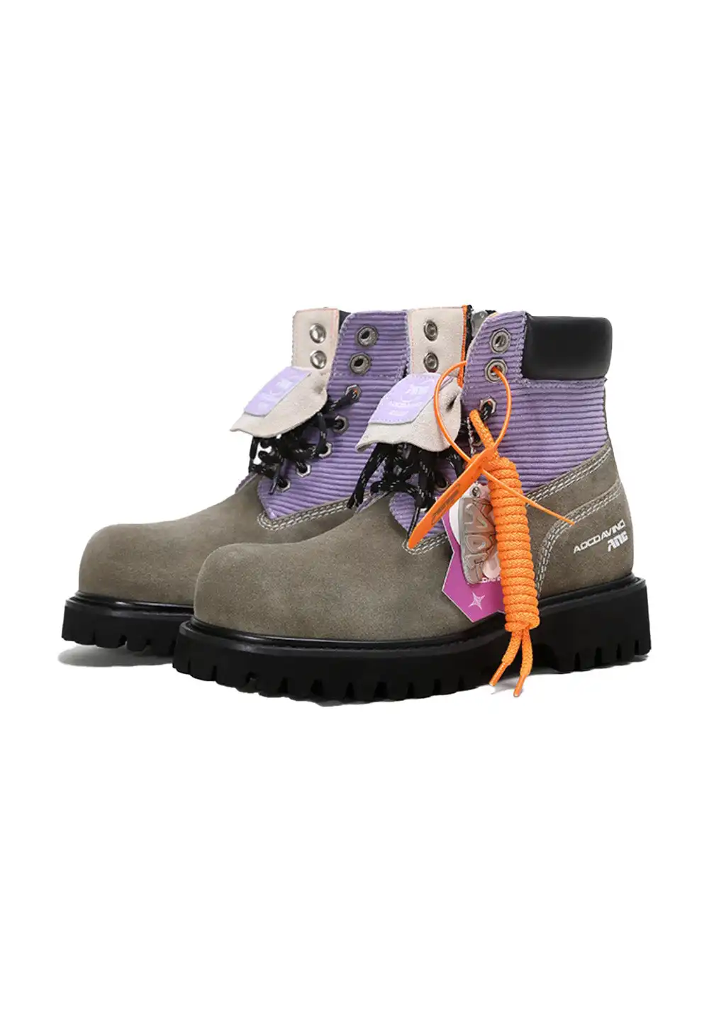 ADC丨Stardust Series Martin Boots-Gray&Purple