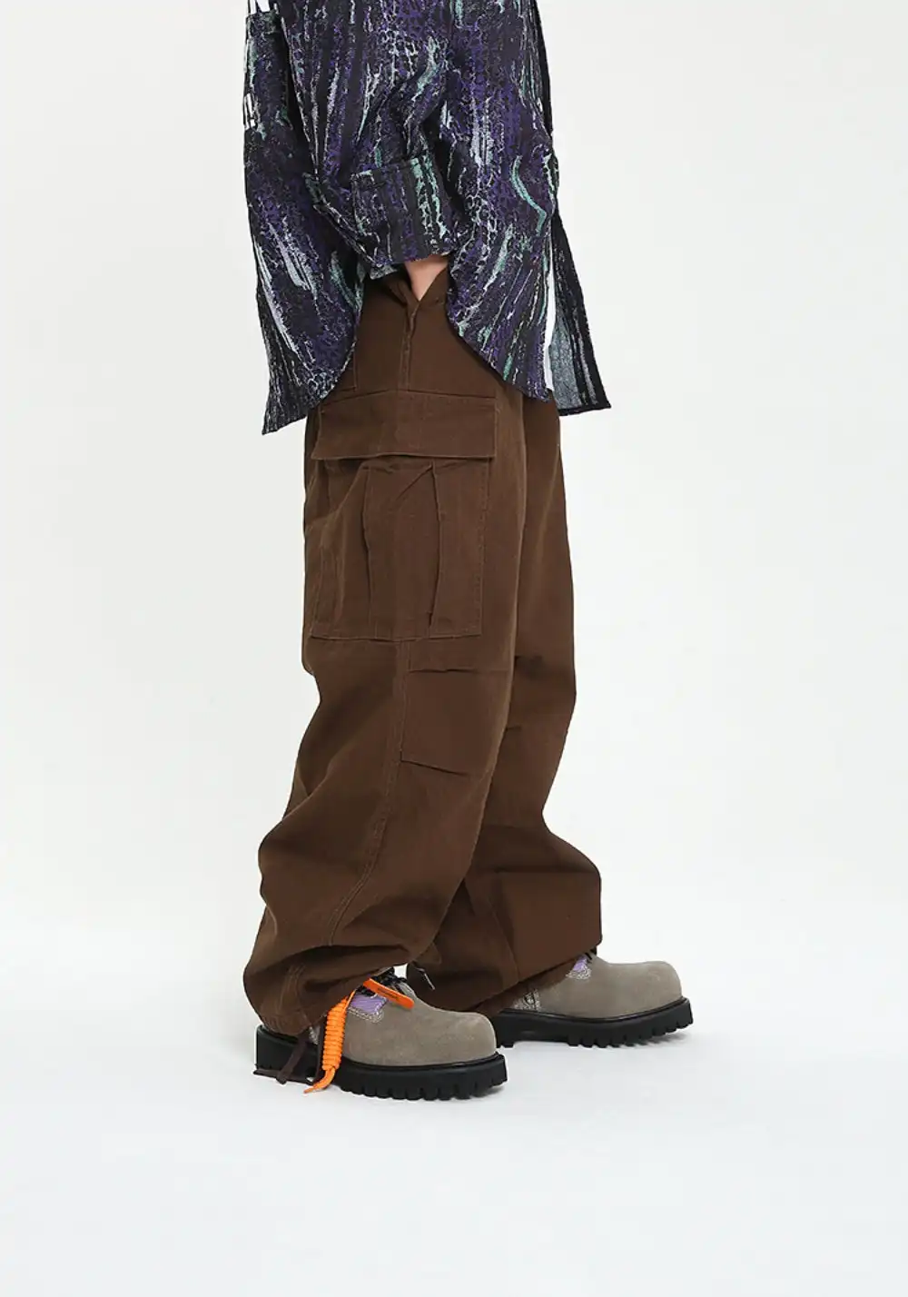ADC丨Stardust Series Martin Boots-Gray&Purple