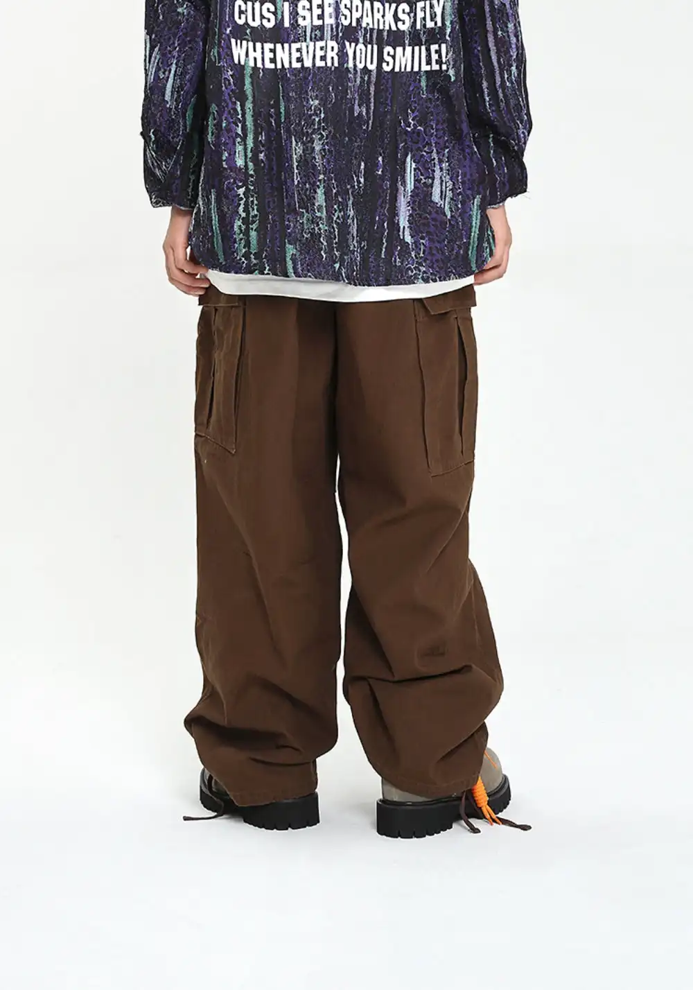 ADC丨Stardust Series Martin Boots-Gray&Purple