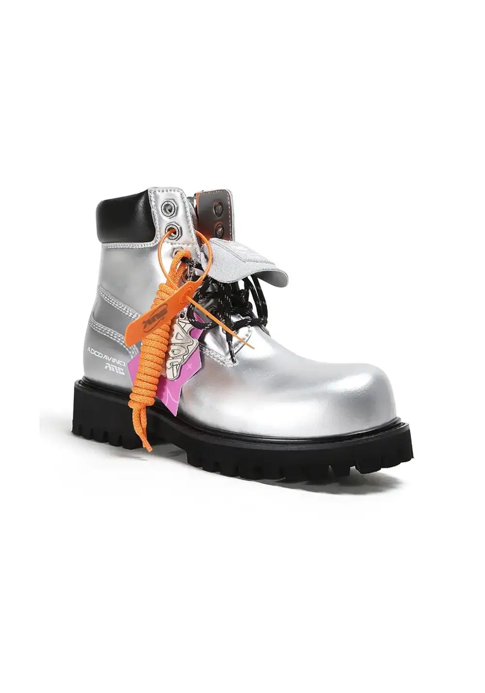 ADC丨Stardust Series Martin Boots-Sliver